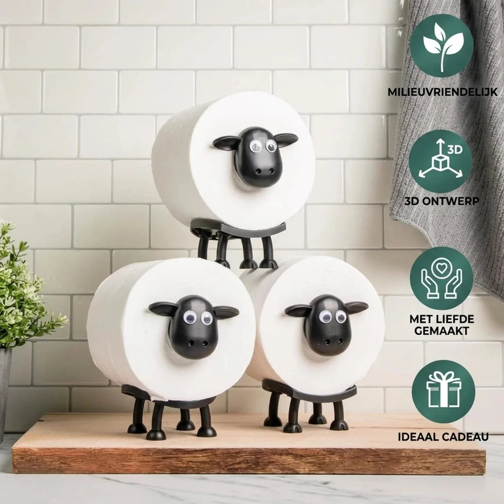 Wolletje™ Schaap Toiletrolhouder