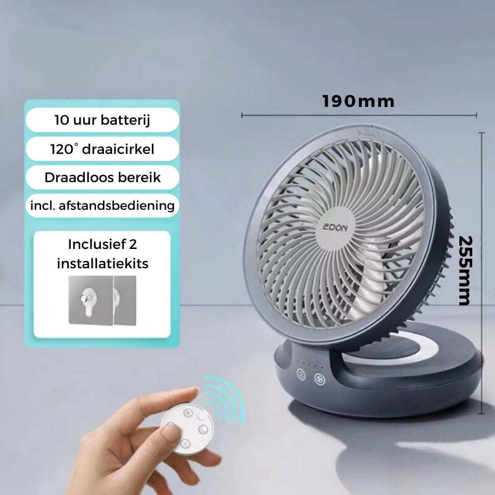 BreezeGo™ 2-in-1 Ventilator