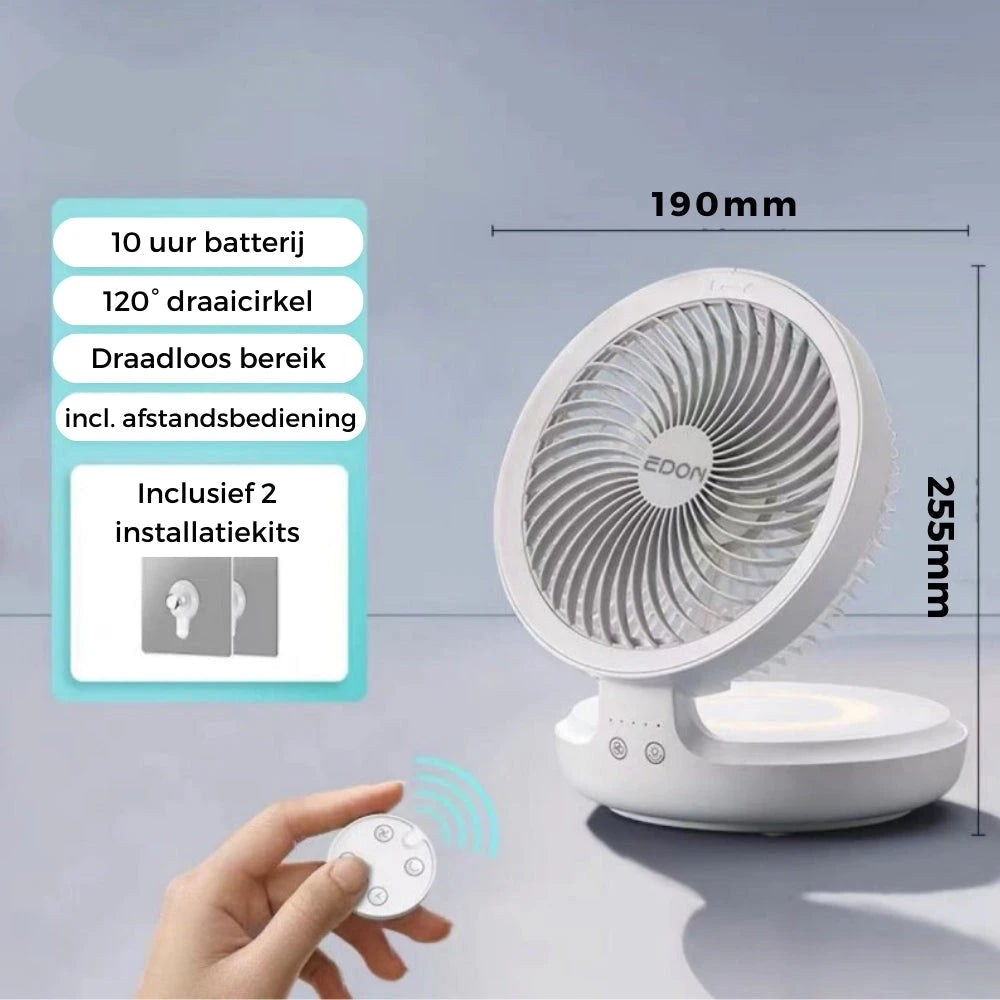 BreezeGo™ 2-in-1 Ventilator