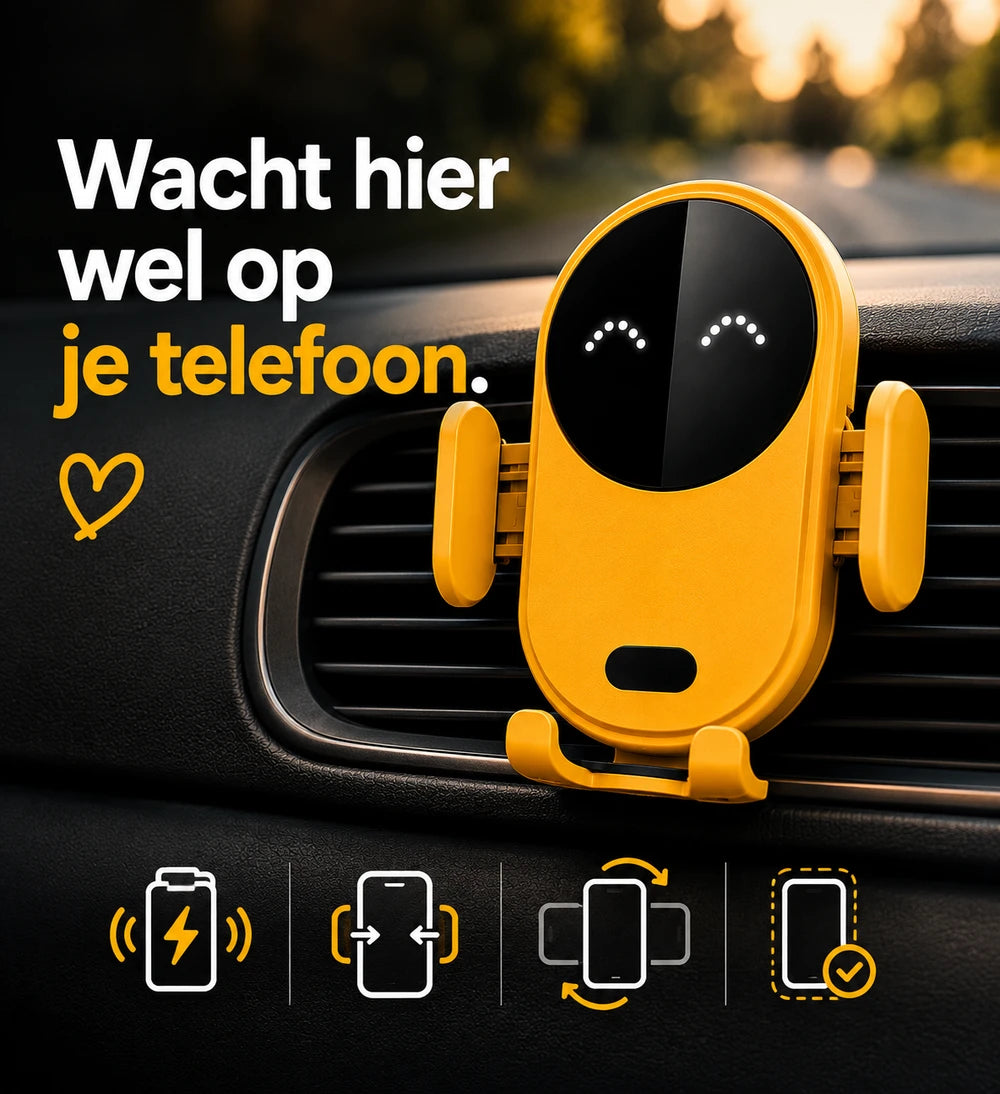 KlikCharge™ Autohouder met Snellader
