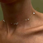 Dauwlicht™ Collectie - Transparante Waterdruppel Sieradenset