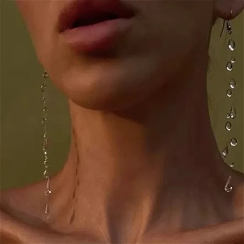 Dauwlicht™ Collectie - Transparante Waterdruppel Sieradenset