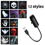 SfeerSchijn™ Halloween & Kerst USB-Projectielamp