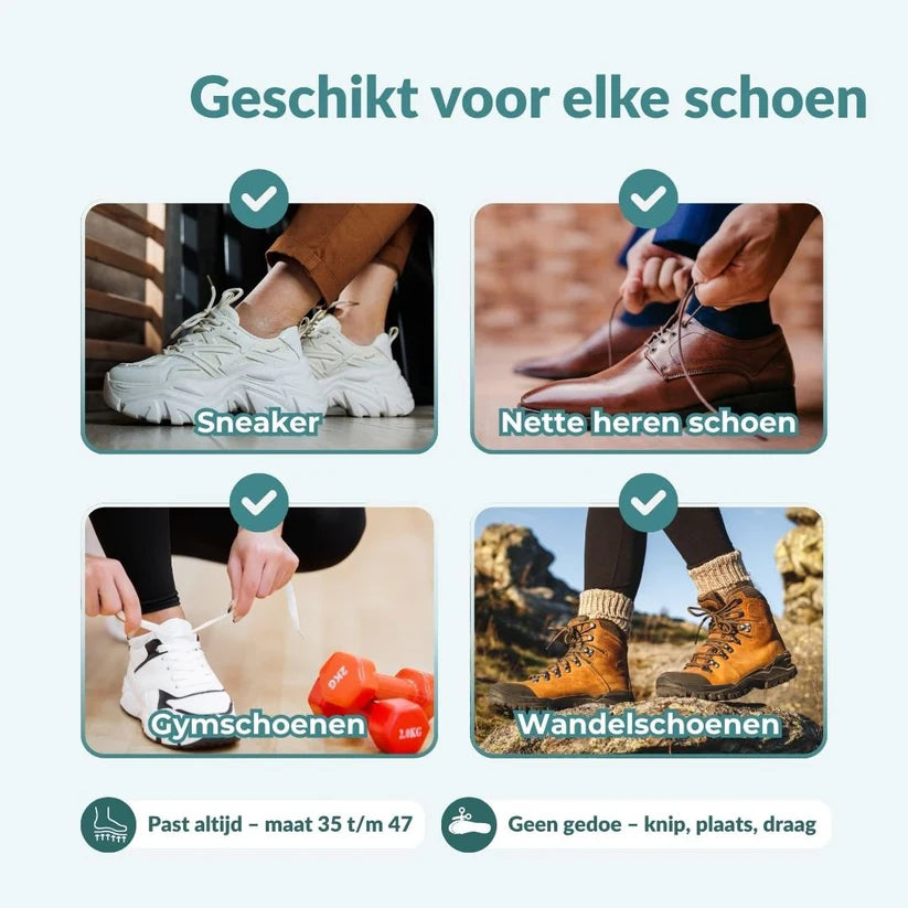 NeuroStep™ Magnetische Inlegzolen