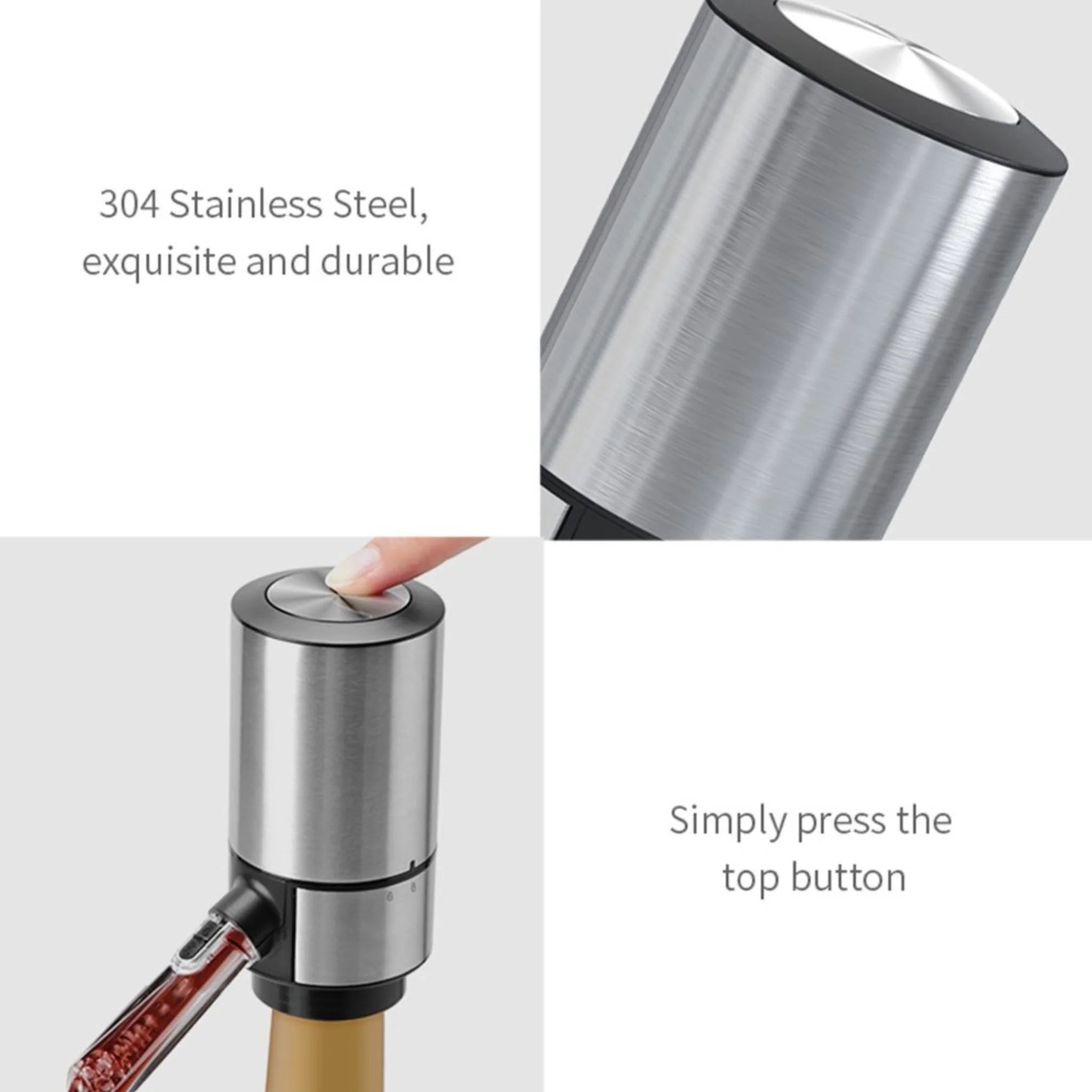 SmartVine™ Decanter | Improves wine flavour instantly