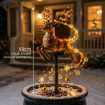 WinterTwinkel™ Solar Kerstfiguur met Magische Lichtjes