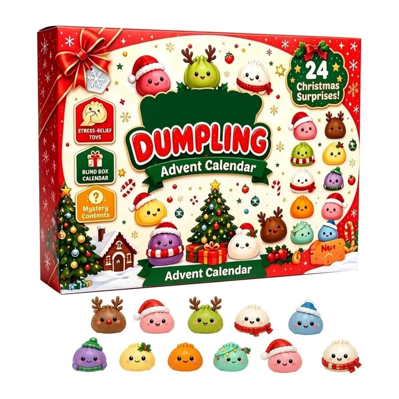 KnijpPret™  Kerst Dumpling Adventskalender