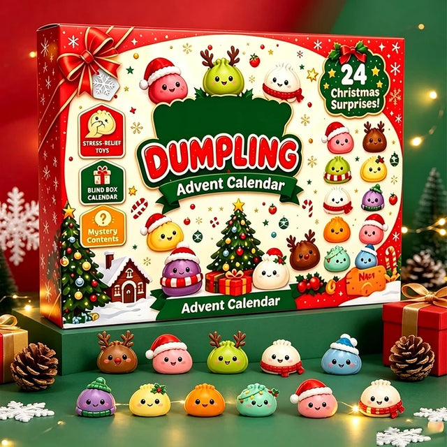 KnijpPret™  Kerst Dumpling Adventskalender