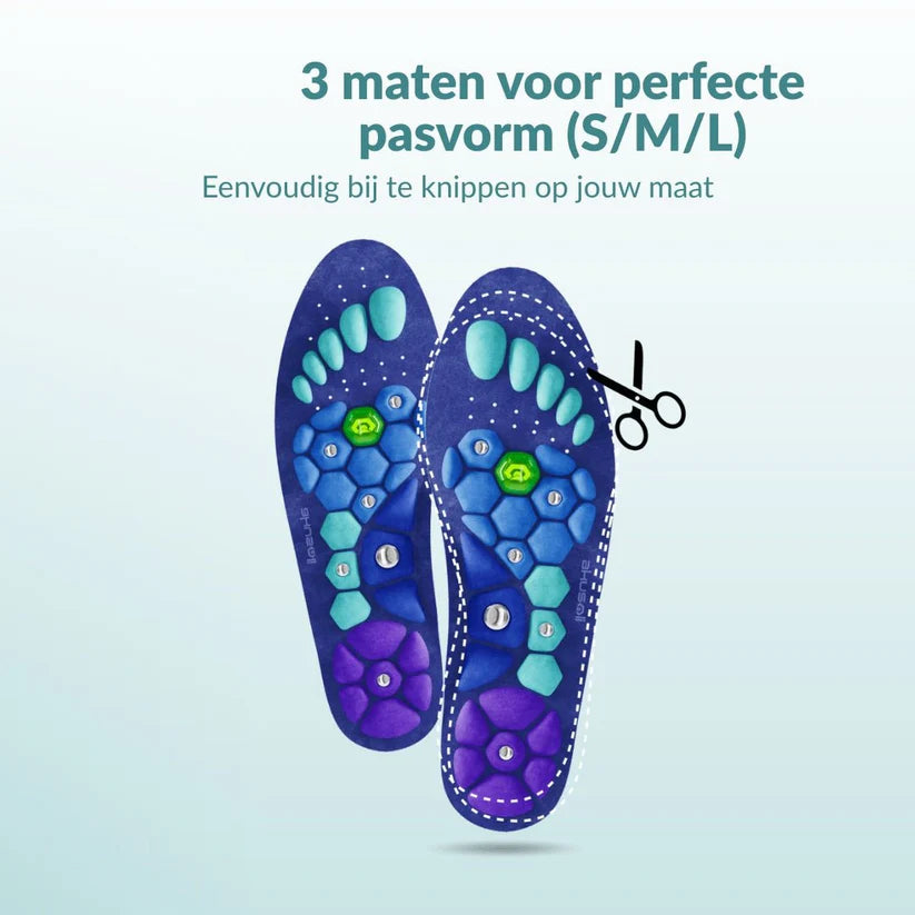 NeuroStep™ Magnetische Inlegzolen