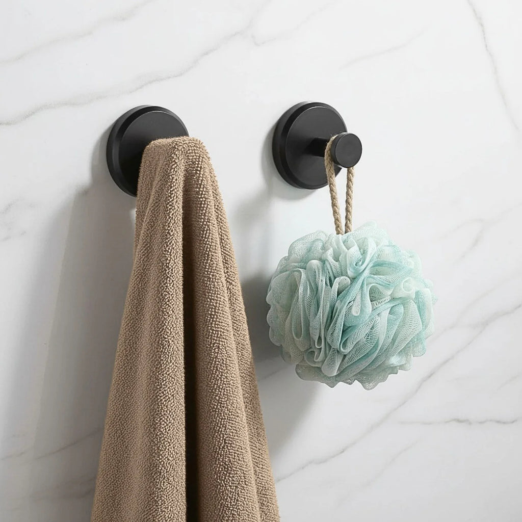 No-drill Suction Hooks | 4-pack for any room in your home