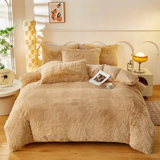 WolkNest™ | Pluche Fleece Beddengoedset