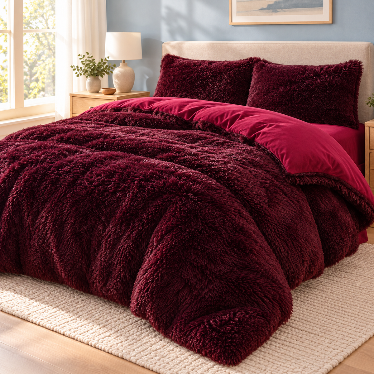 WolkNest™ | Pluche Fleece Beddengoedset
