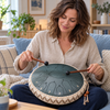 KlankRust™ | Stalen Tongue Drum voor Meditatie