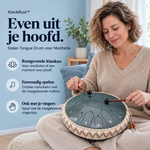 KlankRust™ | Stalen Tongue Drum voor Meditatie