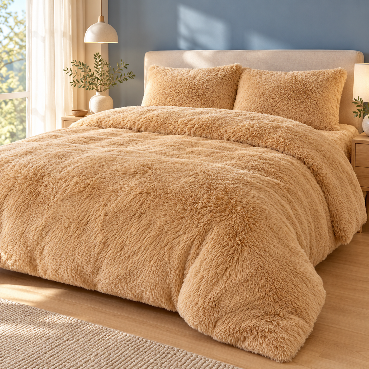 WolkNest™ | Pluche Fleece Beddengoedset