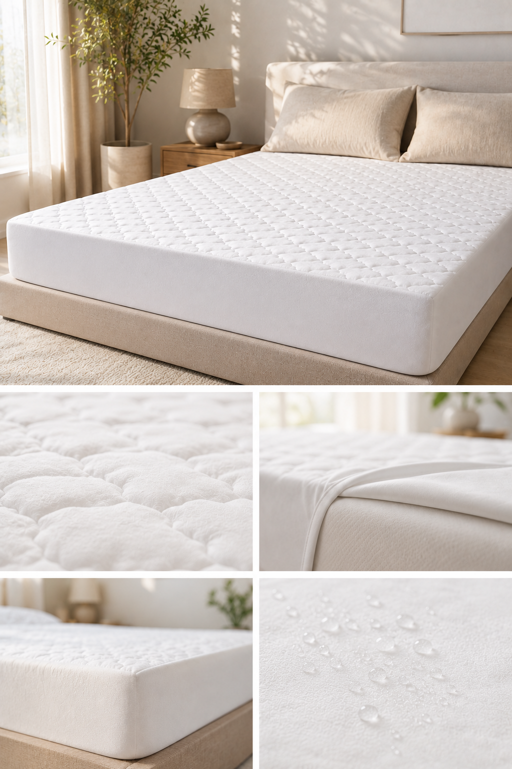 SlaapFris™ Katoen Bedhoes | Zweetbestendig en Antibacterieel