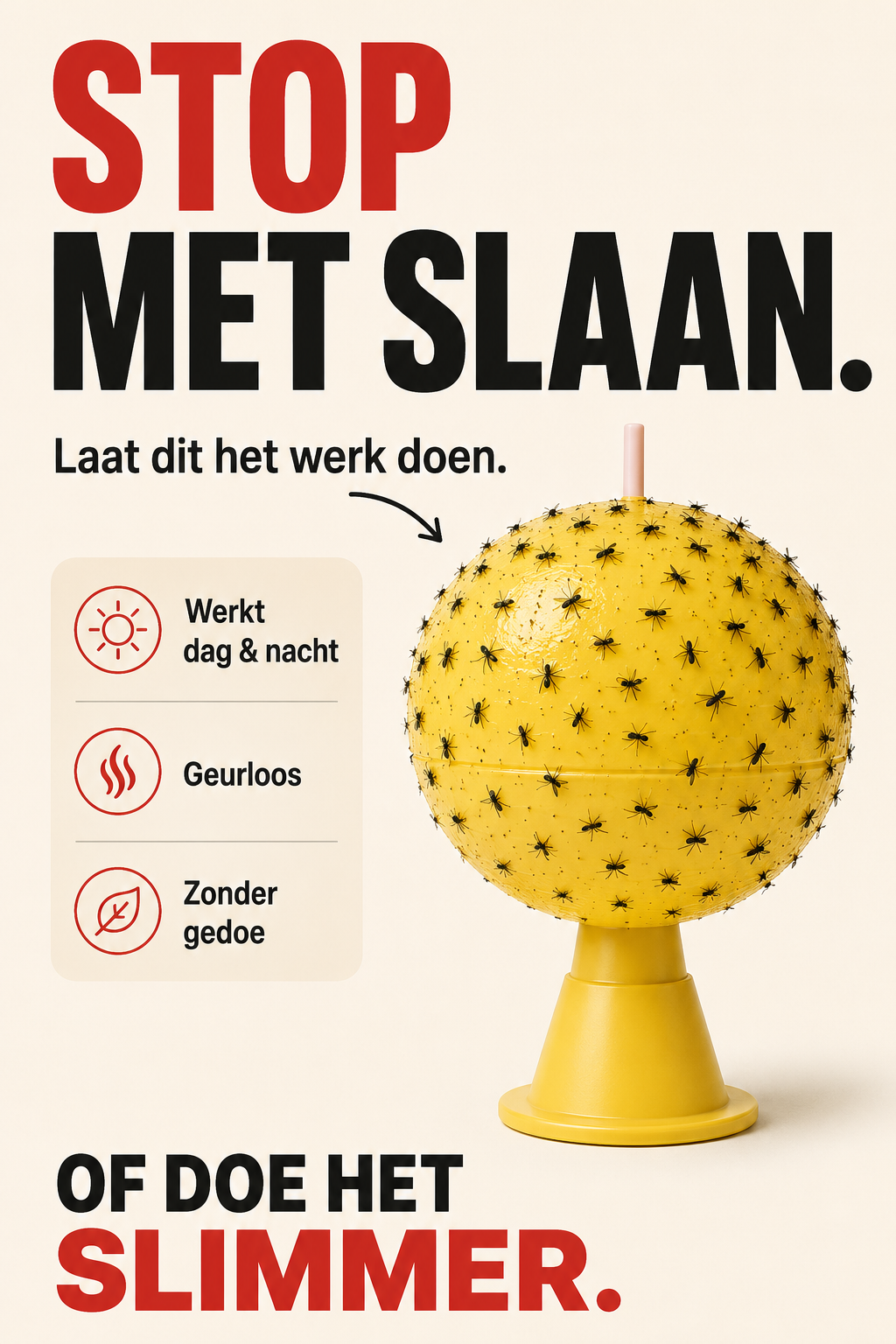 Fruitvliegjesvanger voor Binnen en Buiten