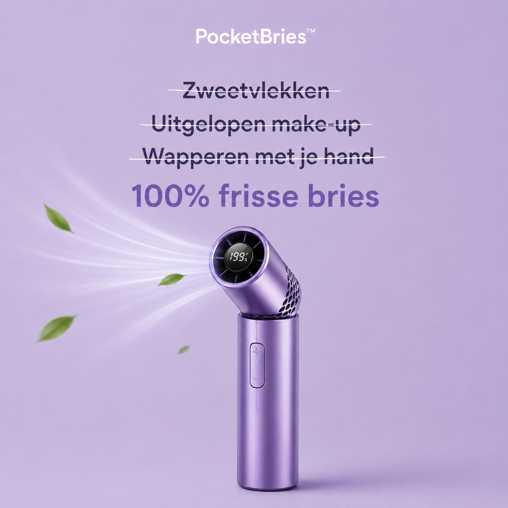 PocketBries™ Opvouwbare Zakventilator