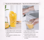 QuickPress Manual Juicer | + filterzakken en cadeaus