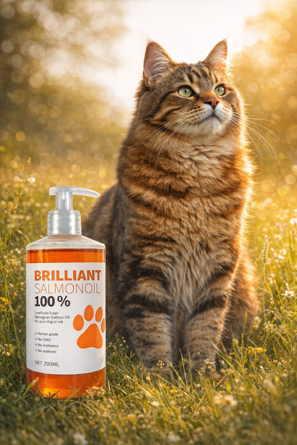 PURE Salmon Oil for Healthier Dogs and Cats