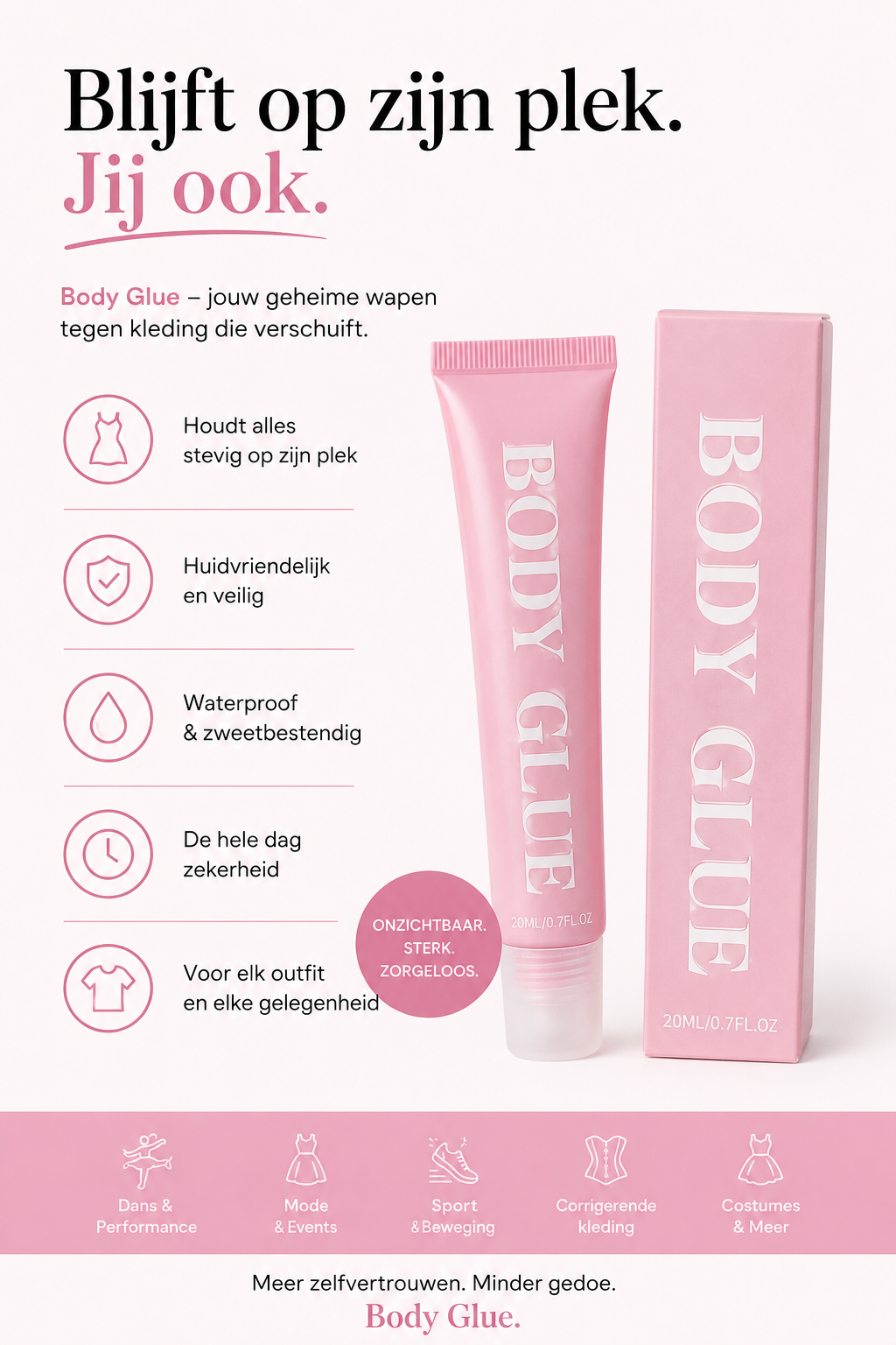 Quickhold™ Body Glue - Zomer Musthave