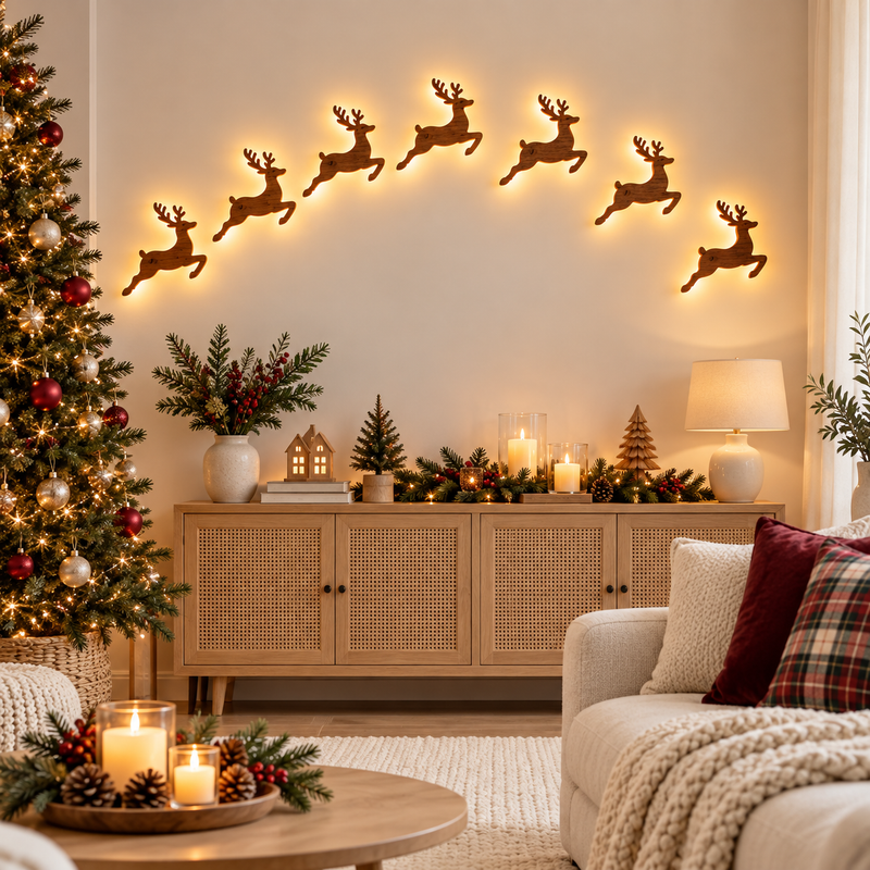WinterGloed™ Houten Lichtdecoratie