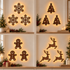 WinterGloed™ Houten Lichtdecoratie