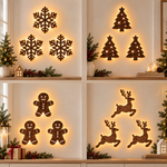 WinterGloed™ Houten Lichtdecoratie