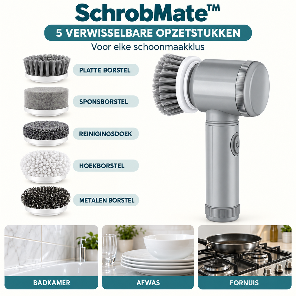 SchrobMate™ Elektrische Schrobborstel