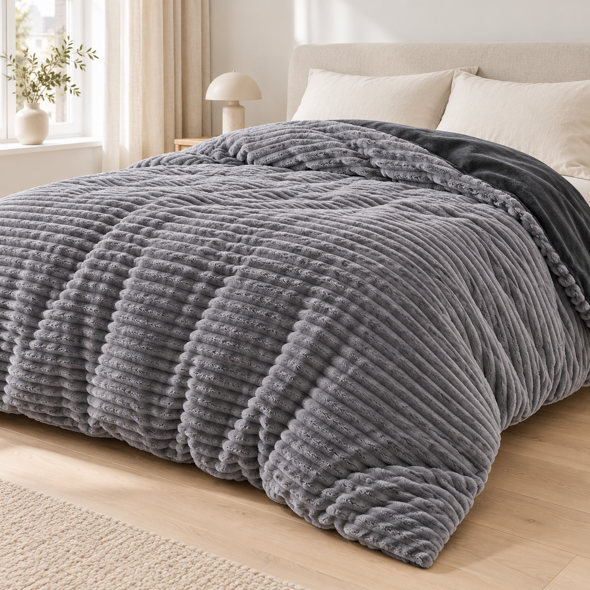 DroomZacht™ | Fluwelen Fleece Dekbedovertrek