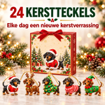 Teckelpret™ Kerstadventskalender met Schattige Hondjes