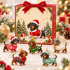 Teckelpret™ Kerstadventskalender met Schattige Hondjes