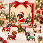 Teckelpret™ Kerstadventskalender met Schattige Hondjes