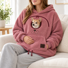 KnuffelNest™ Hoodie met Huisdierenbuidel
