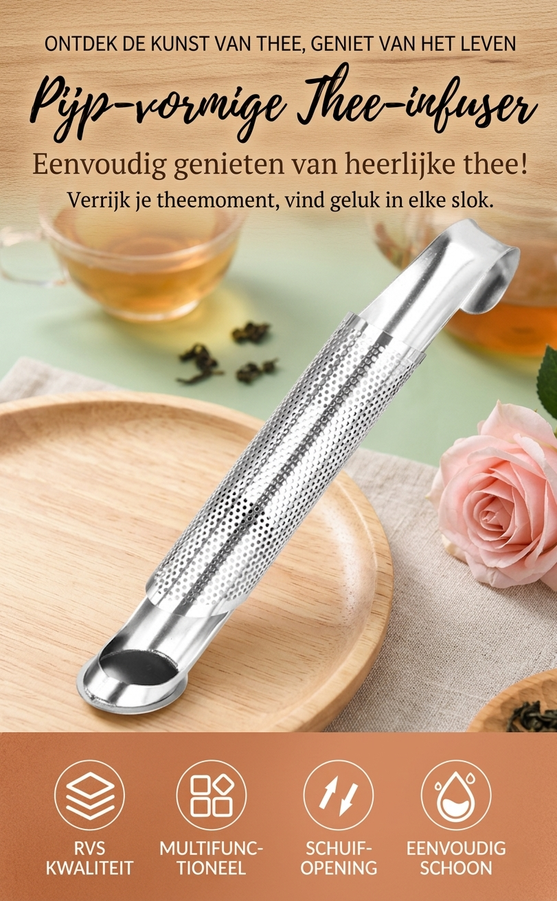 Eco Theefilter Buizenmaker | Zero Waste Kitchen™