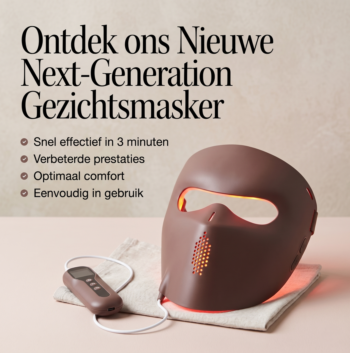 RevivePro LED Gezichtsversteviger Masker