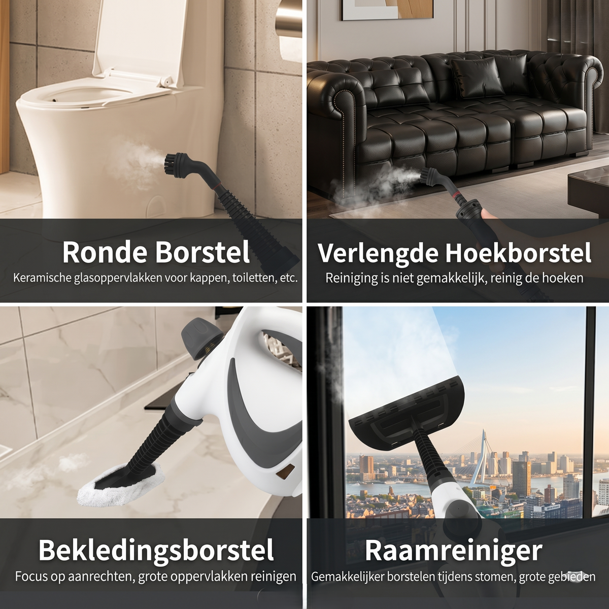 QuickSteam Stoomreiniger ProV2
