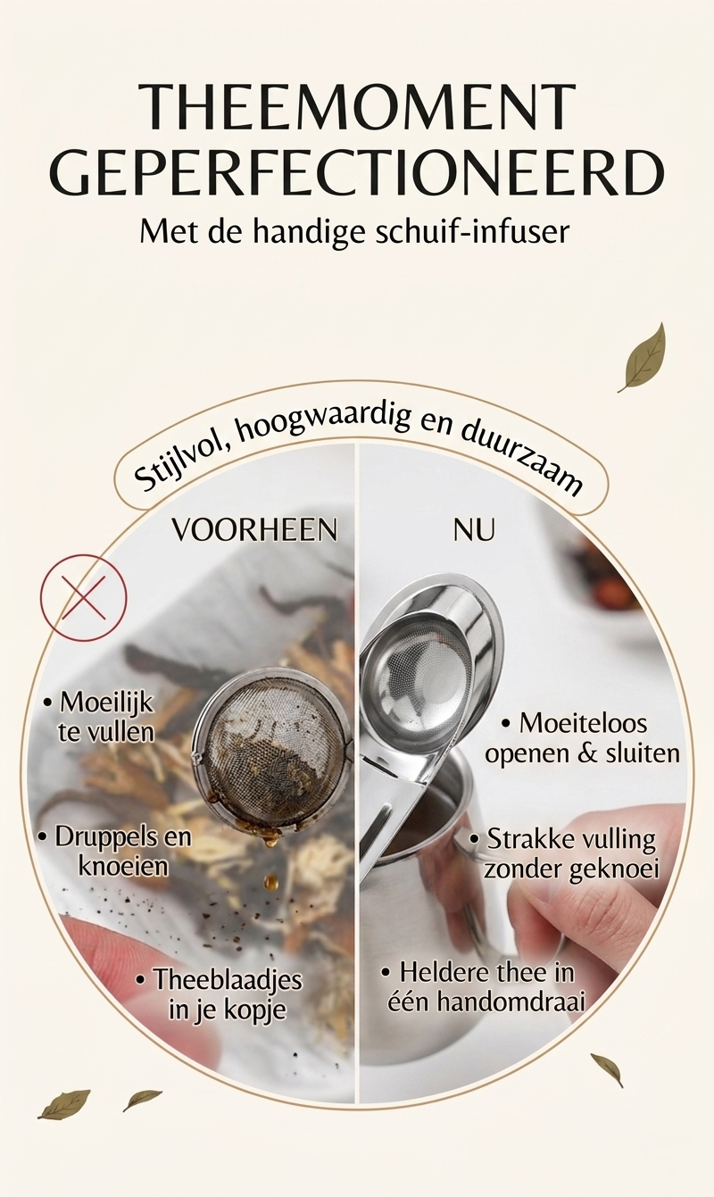 Eco Theefilter Buizenmaker | Zero Waste Kitchen™