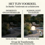 Robuuste LED Tuinbal Sfeerverlichting Pro