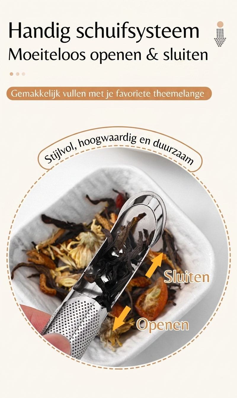 Eco Theefilter Buizenmaker | Zero Waste Kitchen™