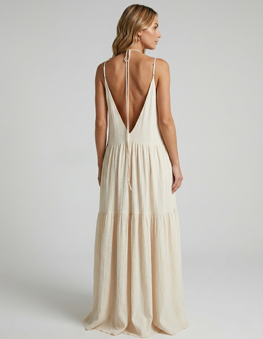 Luchtige Zomerse Maxi Jurk Loosefit