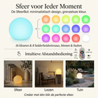 Robuuste LED Tuinbal Sfeerverlichting Pro