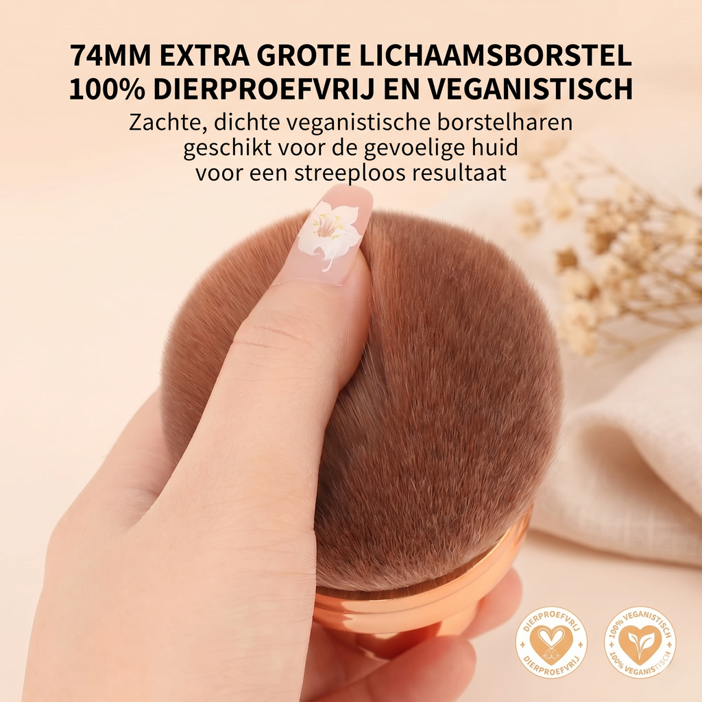 Zijdezachte XXL Brush