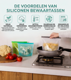 Herbruikbare Silicone Zak | Zero Waste Kitchen™