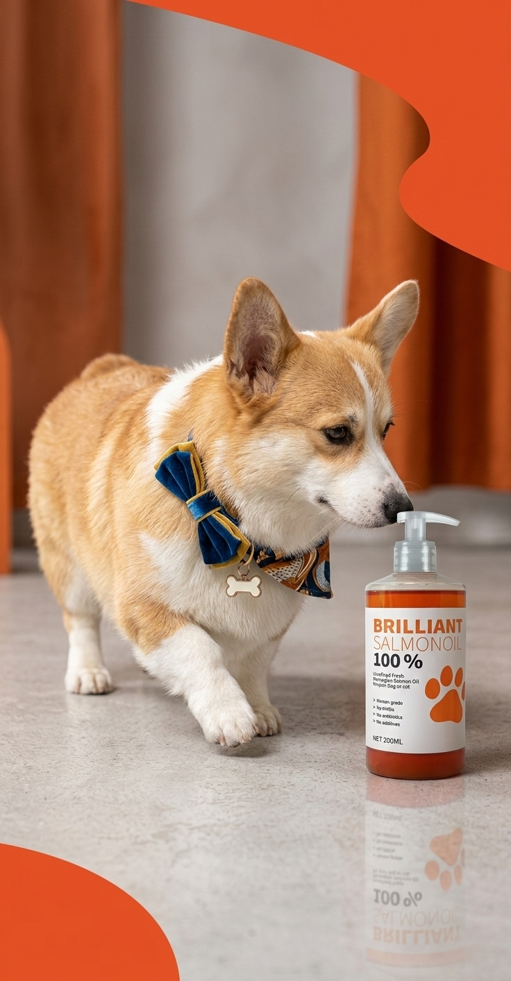 PURE Salmon Oil for Healthier Dogs and Cats