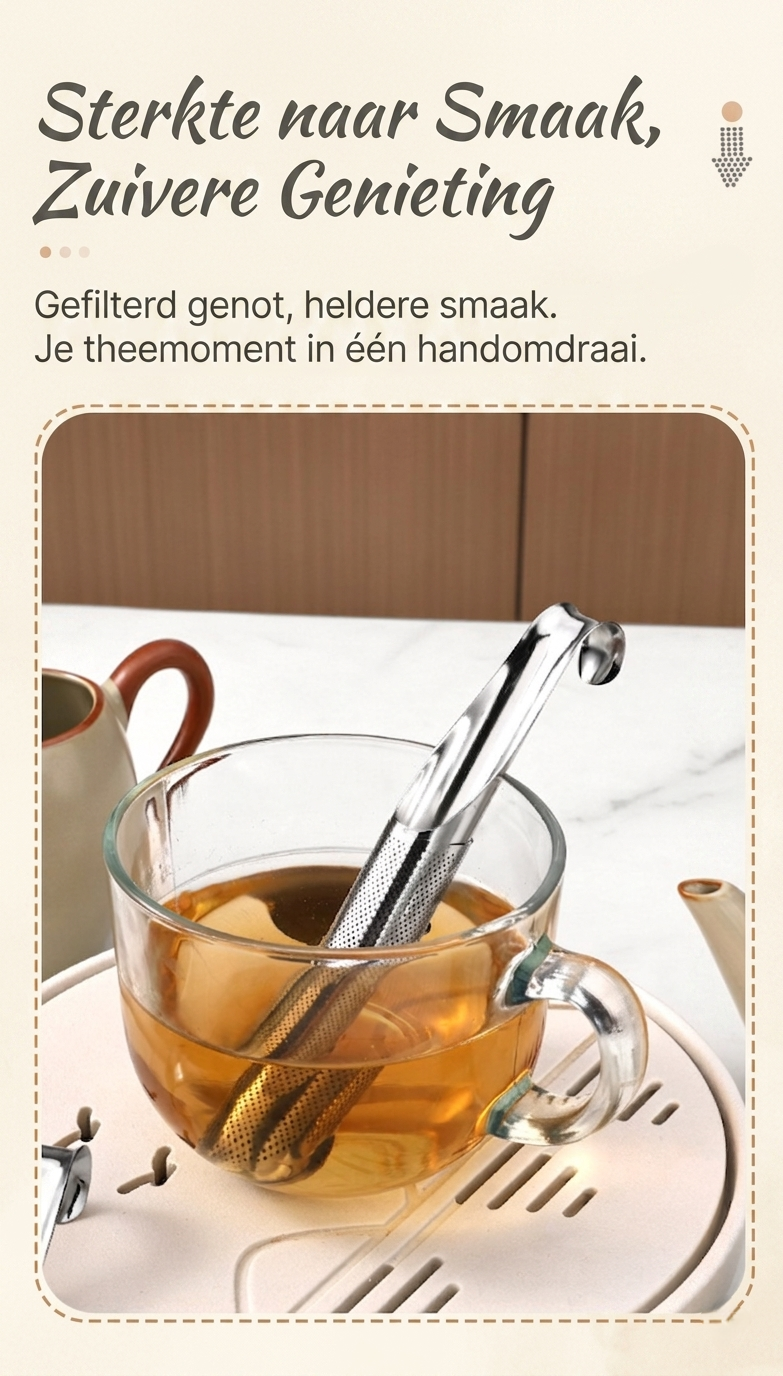 Eco Theefilter Buizenmaker | Zero Waste Kitchen™