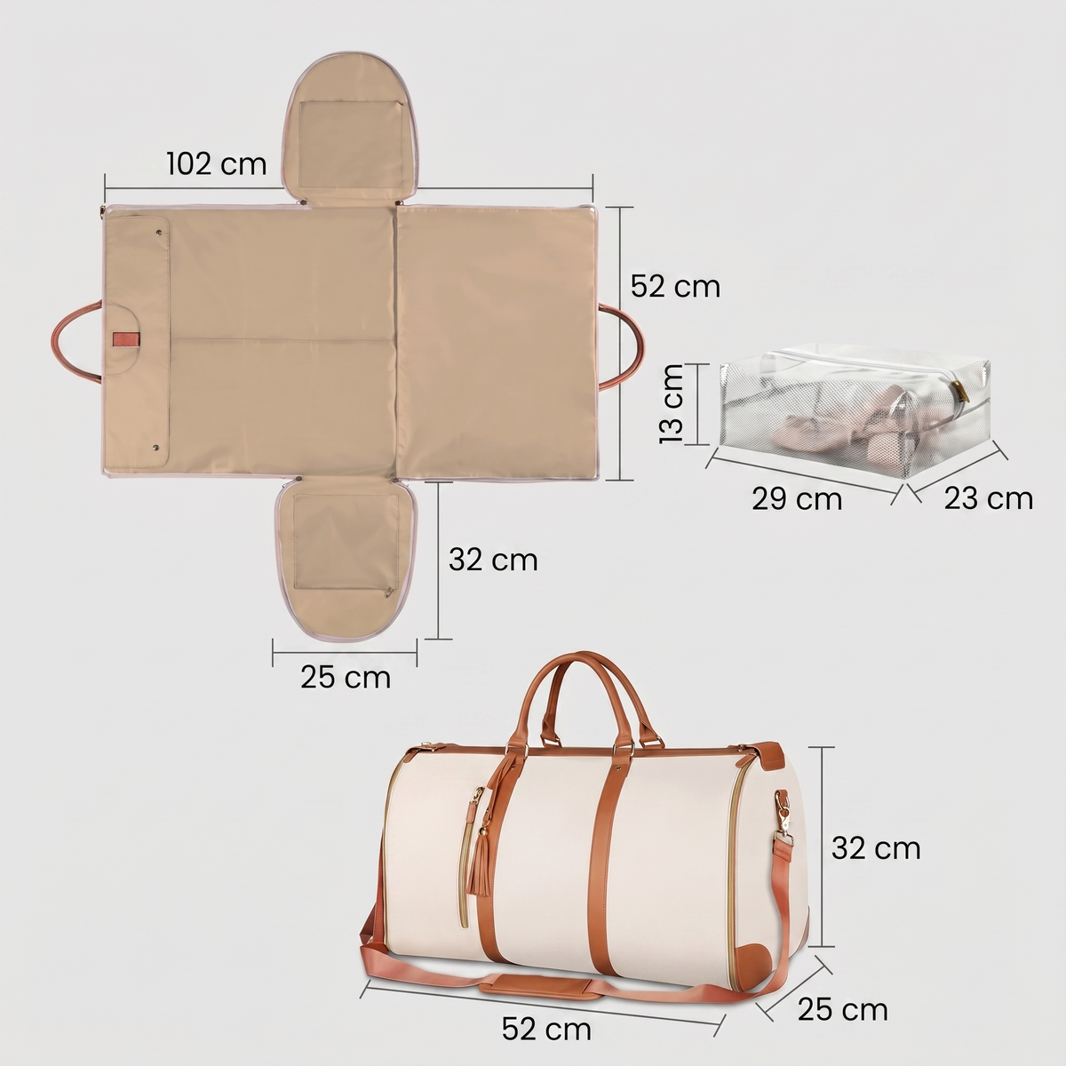 CompactPro™ Opvouwbare Reistas