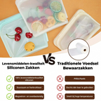 Herbruikbare Non-toxic Voedselzakken | Zero Waste Kitchen™