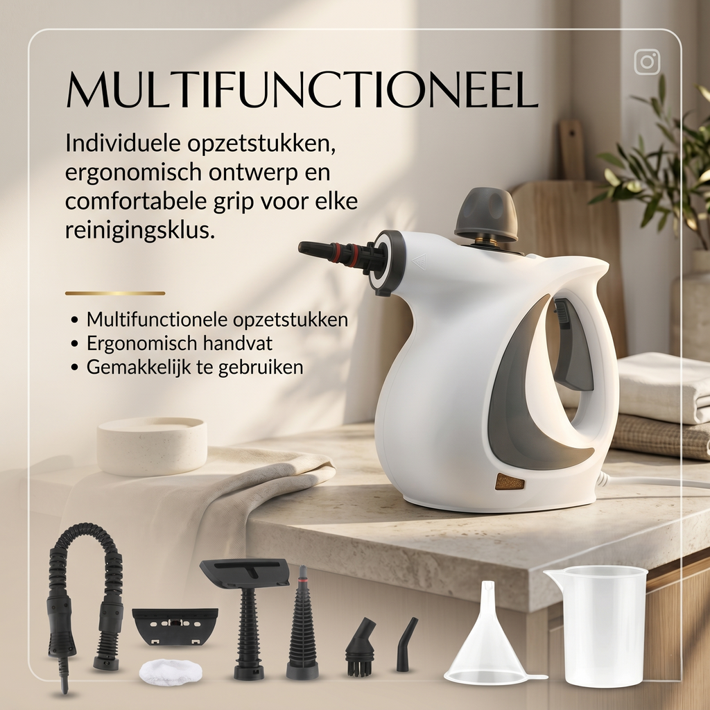 QuickSteam Stoomreiniger ProV2