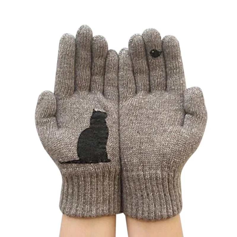Winter Cashmere Gloves | Cat and Bird